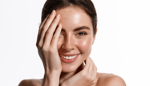 woman smiling